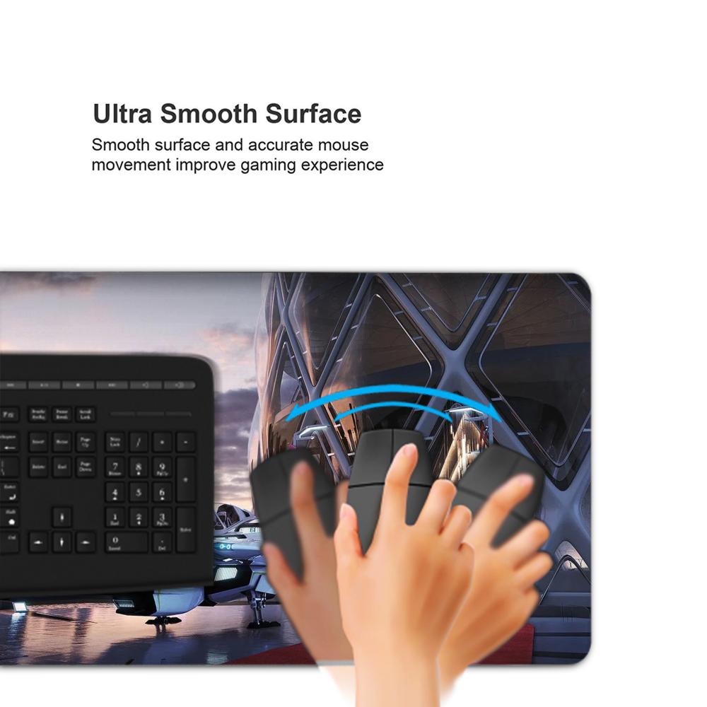 Gra star citizen Podkładka pod mysz 500X1000 mm Duża podkładka pod mysz gamingową Gamer XL Gumowa Otaku Podkładka pod klawiaturę Mata na biurko do laptopa