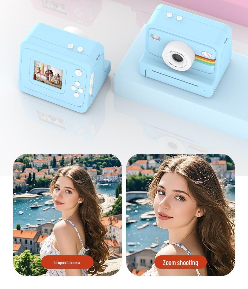 High-Definition Children's Instant Print Camera with Video Recording