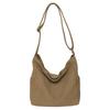 Women'S Spring New Commuting Canvas Bag Large Capacity Versatile College Student Shoulder Tote Bag