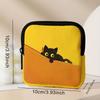 New Mini Coin Purse Lightweight Durable Wallet Portable Cat Dog Print Earphone Bag Friends Gift