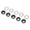 500 Sets Grommet Kit 6mm Round Copper Exquisite Easy To Use Multi Purpose   Kit for Repair Decoration