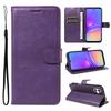 For Samsung Galaxy A07 4G/A06 5G/A06 4G Leather Wallet Case with Strap Solid Color Phone Stand Cover