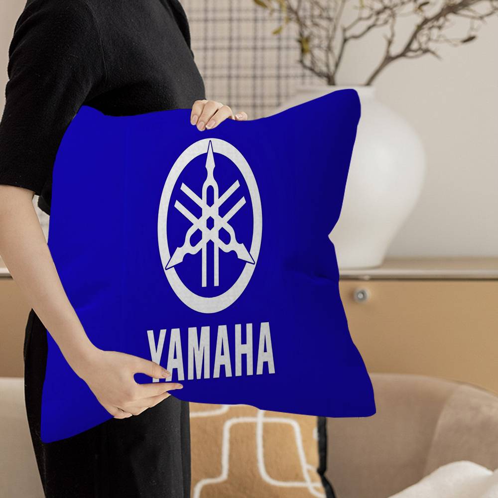 Federa per Cuscino Y-Yamaha Copricuscino da Lancio per Divano Auto Regalo di Natale 40x40cm 45x45cm