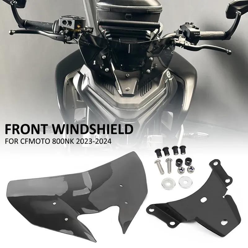 Motorcycle Front Fairing Windscreen Windshield Wind Screen Spoiler Visor Deflector FOR CFMOTO 800NK 800 NK  2024