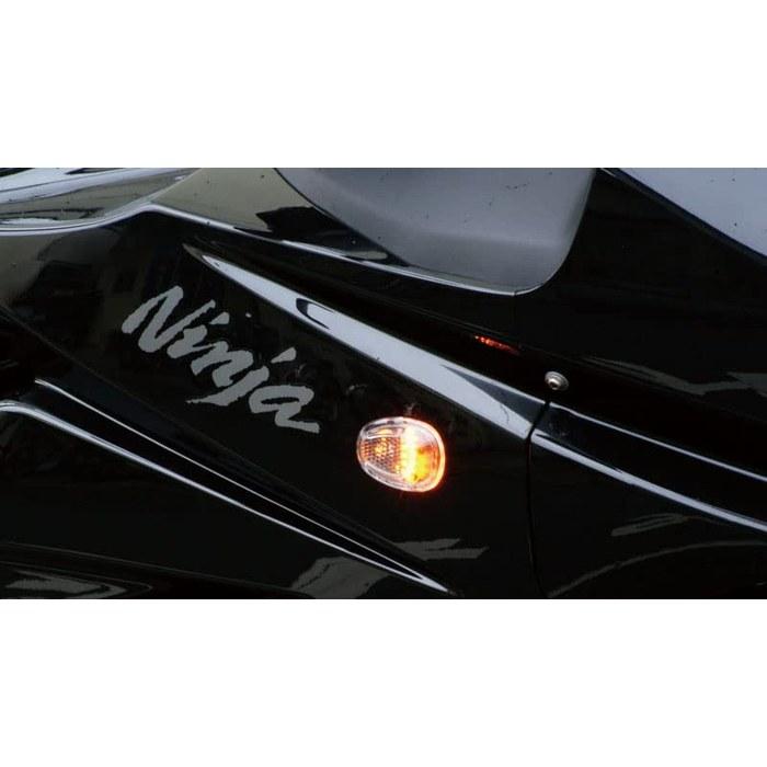 Kijima Motorcycle LED Fairing Turn Signal Kit Smoke Ninja250R 219-3033