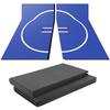 3M X 3M Roll Out Wrestling Mat Wear Resist Multi-Functional Training Blankets Anti-Slip for Grappling Martial Art Boxing Judo