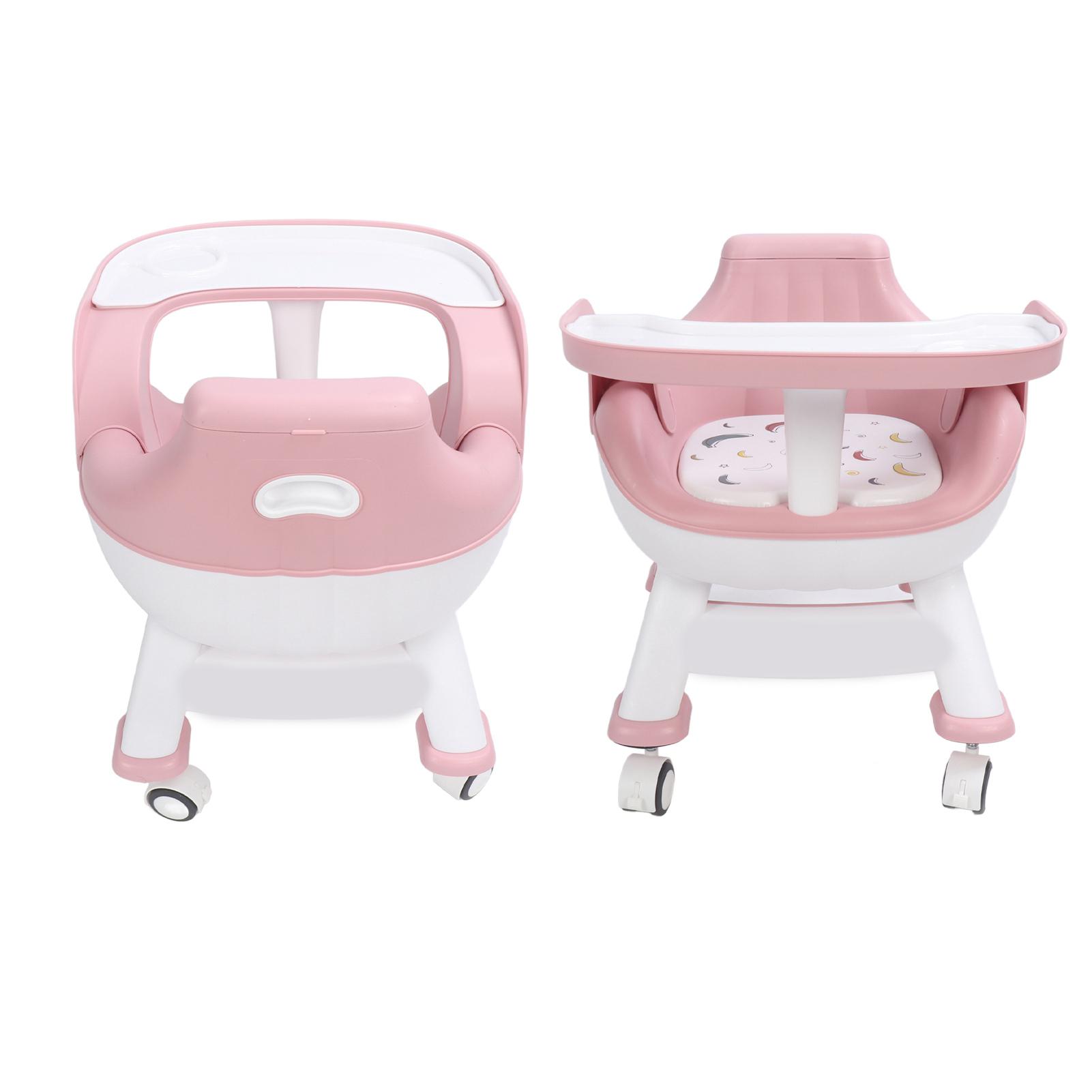 

Baby Squeak Dining Chair Cartoon Cushion Multi Functional Newborn Squeak Feeding Chair