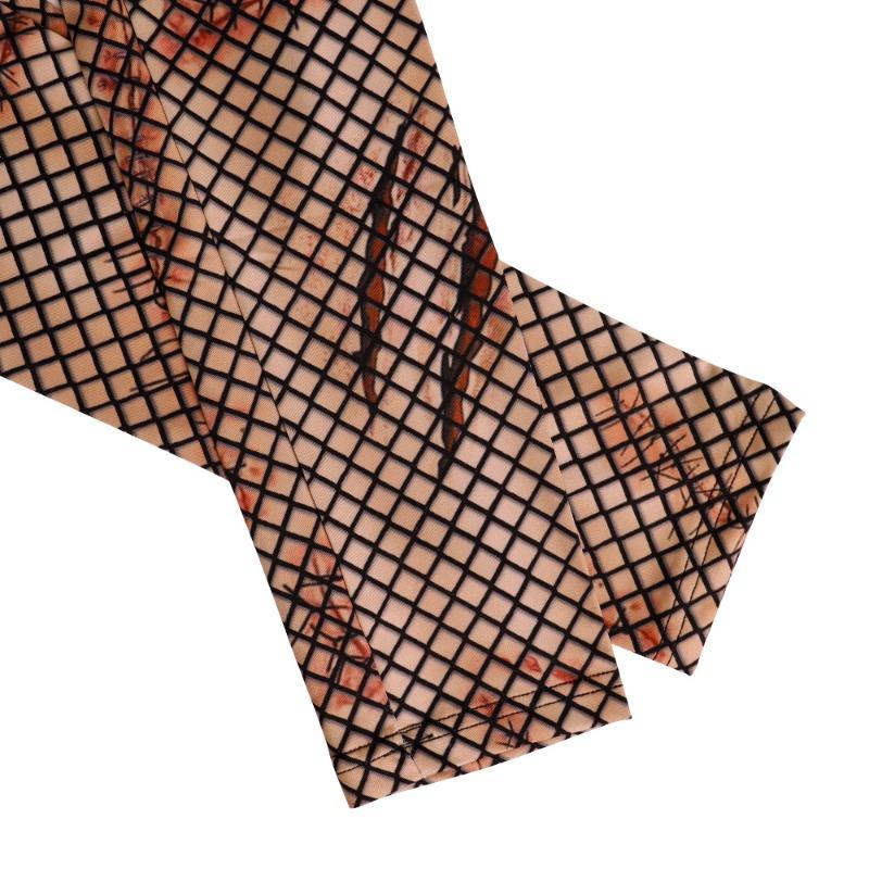 Halloween Yoga Pants Leggings Pumpkin Head Striped Digital Print Striped Small Feet Ladies Pants