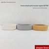 Oval Cotton Rope Woven Storage Basket for Home & Dormitory Organization