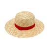 One Piece Luffy Sommer-Strohhut im Vintage-Stil zum Sonnenschutz für Familien-Strandtage