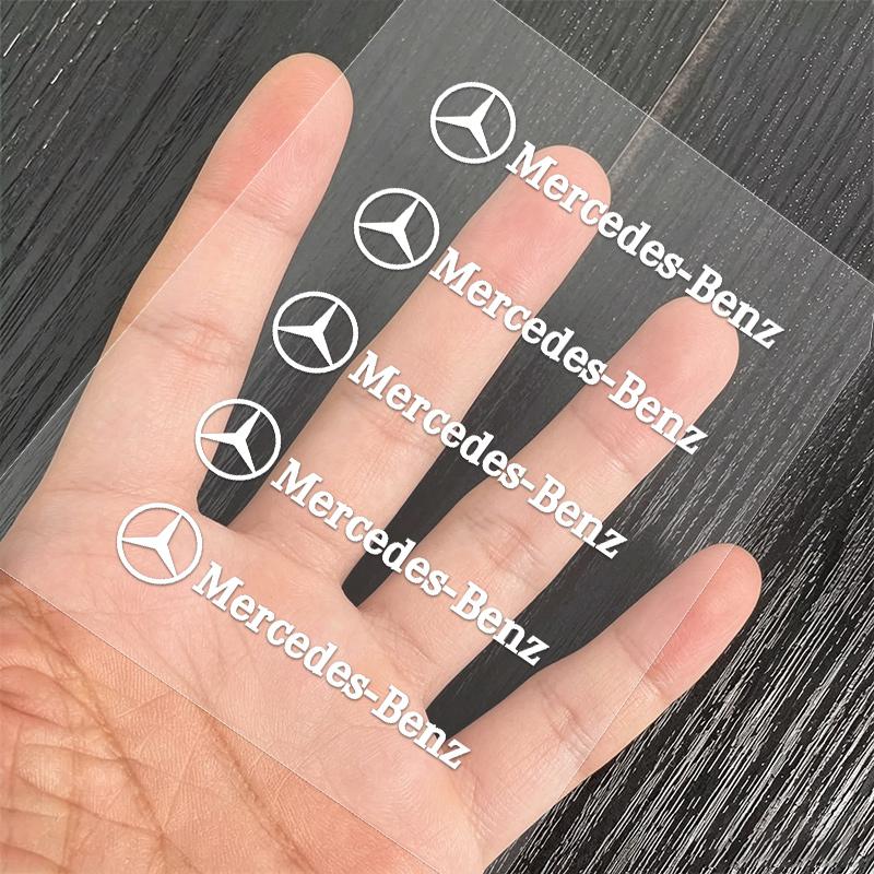 OFK3 5/10PCS Car Emblem Sticker Car Body Decoration Sticker For Mercedes Benz AMG W177 W176 X166 X167 C257 C218 X253 C118 C117 H247
