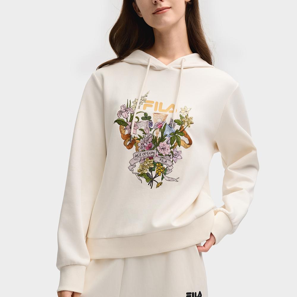 FILA FASHION TROPHY HOODIE Women hoodies Light-Beige F11W518214FIV