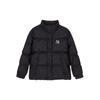 MLB MONOGRAM Down Jackets Unisex Black Stand Collar Thickened Other 3ADJM0736-50BKS