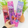 12Pcs/Set Kpop Demon Hunters Rumi Mira Zoey Cartoon Pencils For Students Writing Stationery Pencil School Rewards Children Gift