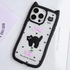Zhitai Creative Cat Ears iPhone Case for Apple 11, 12, 13, 14, 15PRO, 15PROMAX, 16PRO