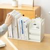 Drawer Book Stand Storage Rack, Student Bookshelf Desktop Storage Panel Storage Box