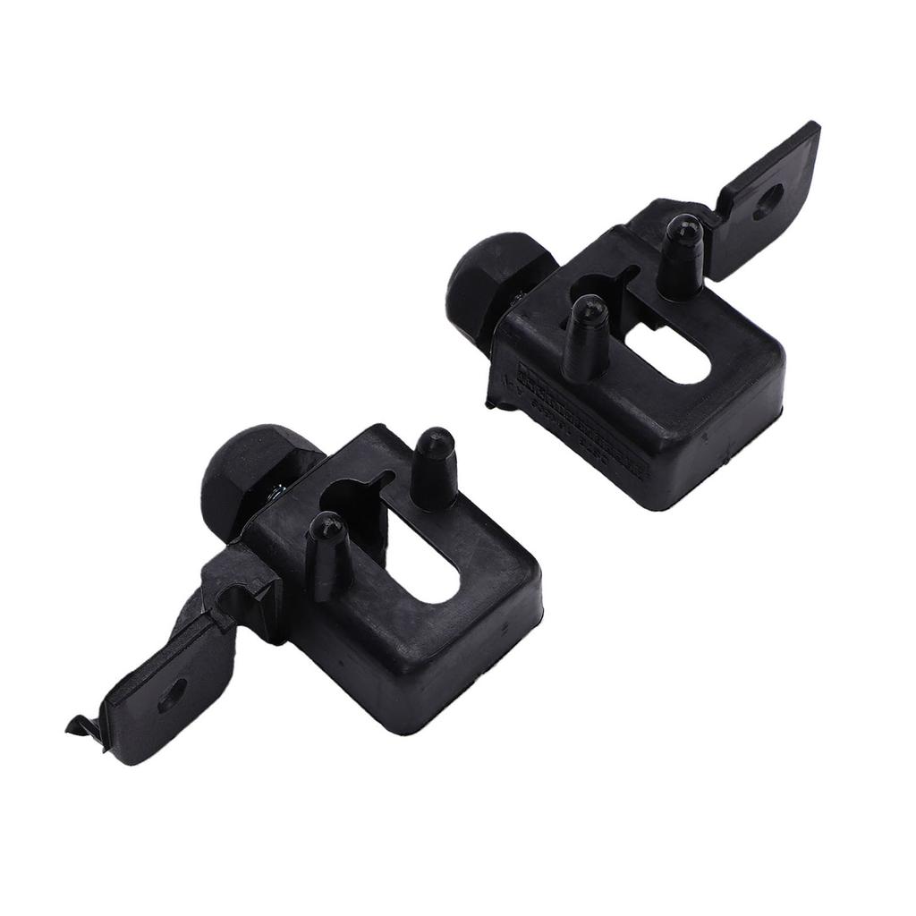 1 Pair Hood Bumper Stopper Mount Bracket Set Replacement for Ford Fusion MKZ 2013 2020 DS73 16K808 AA