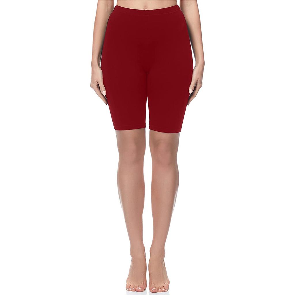 Women's Seamless Knitting High Waist Tight Fitting Hip Lift Shorts Yoga Pants