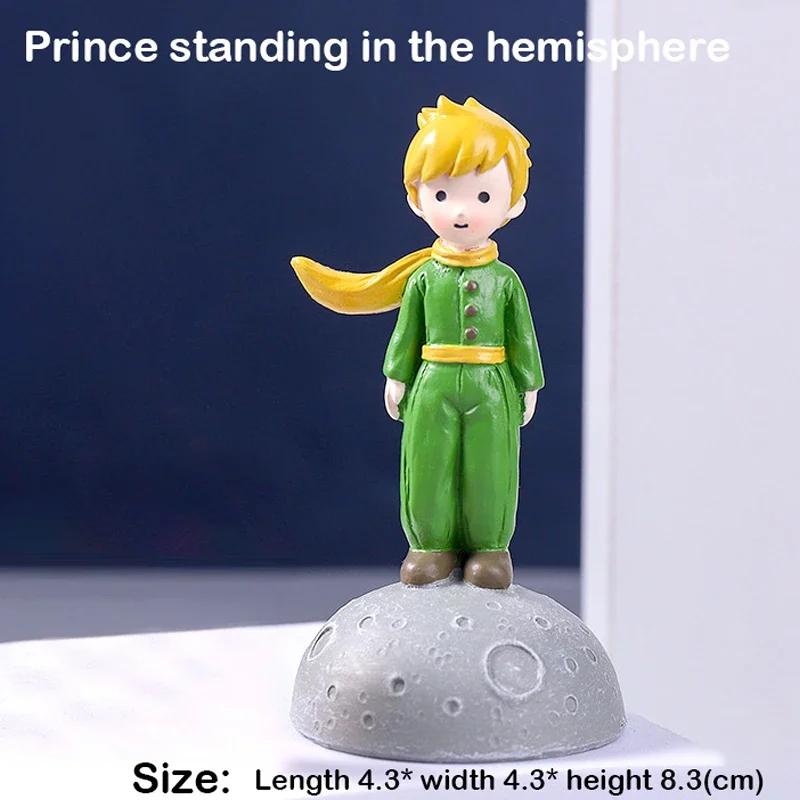 Prince Cake Ornaments DIY Resin Crafts Fox Handicraft Cake Baking Home Living Room Micro View Decorations Desk Decoration