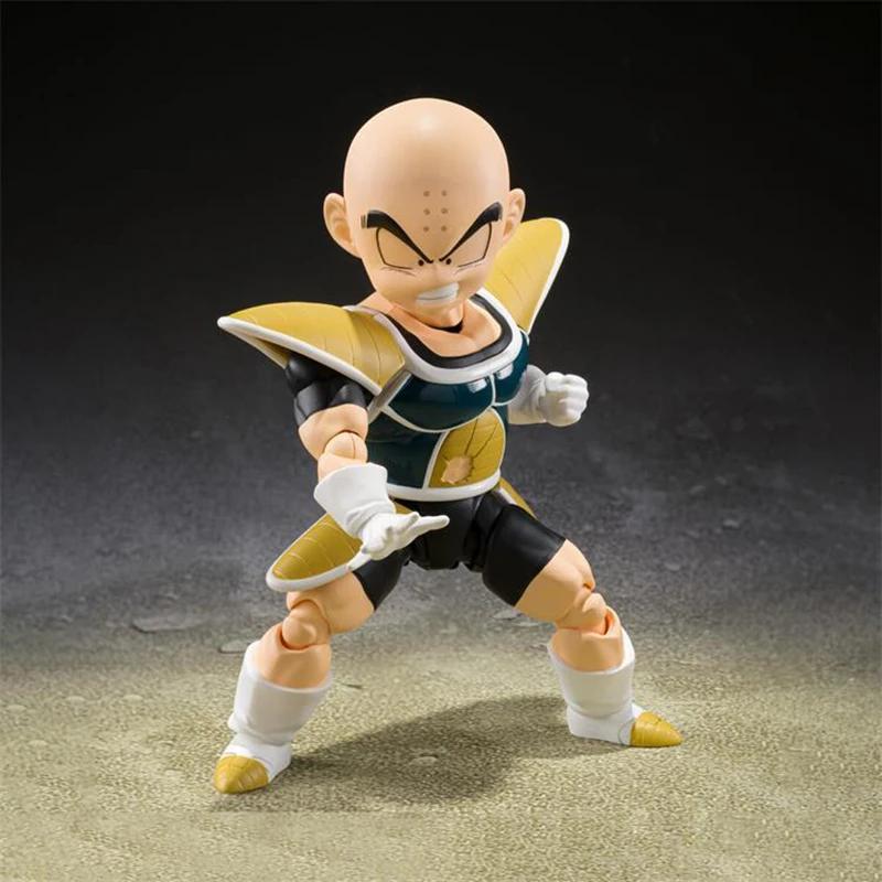 Anime Dragon Ball Z Figurer Barndom Kuririn Actionfigur PVC Bevegelig Namek DBZ Kamper Krilin SHF Samlingsmodell Leker Gaver