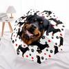 1 PC Automatic Folding Umbrella - Cute Pet Puppy Pattern, Portable & Foldable Design with 8 Ribs, Christmas Birthday Gifts