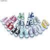 1 pièce Chaussures Mini Innovantes et Pratiques de 3,5 cm pour Poupée Russe 1/6 Chaussures Baskets Bottes Jouet Danse des Doigts Chaussures en Toile
