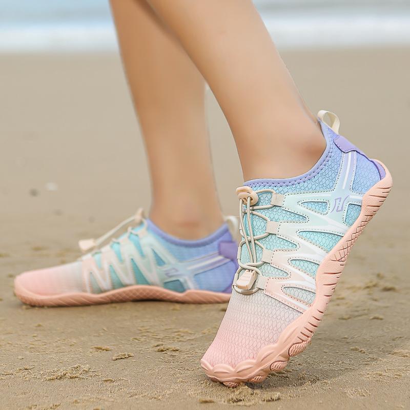 Beach Wading Sneakers Aqua Shoes for Women Men Barefoot Water Sports Shoes Outdoor Wading Shoes for Surfing Swimming Fishing