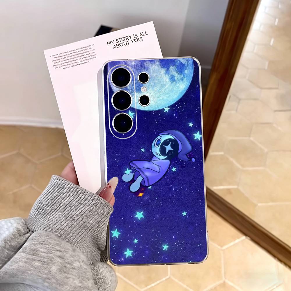Astro Dandys Game World Phone Case For Samsung S25,S24,S21,S22,S23,S30,Ultra,S20,Plus,Fe,Note,10,9,5G Transparent Cover