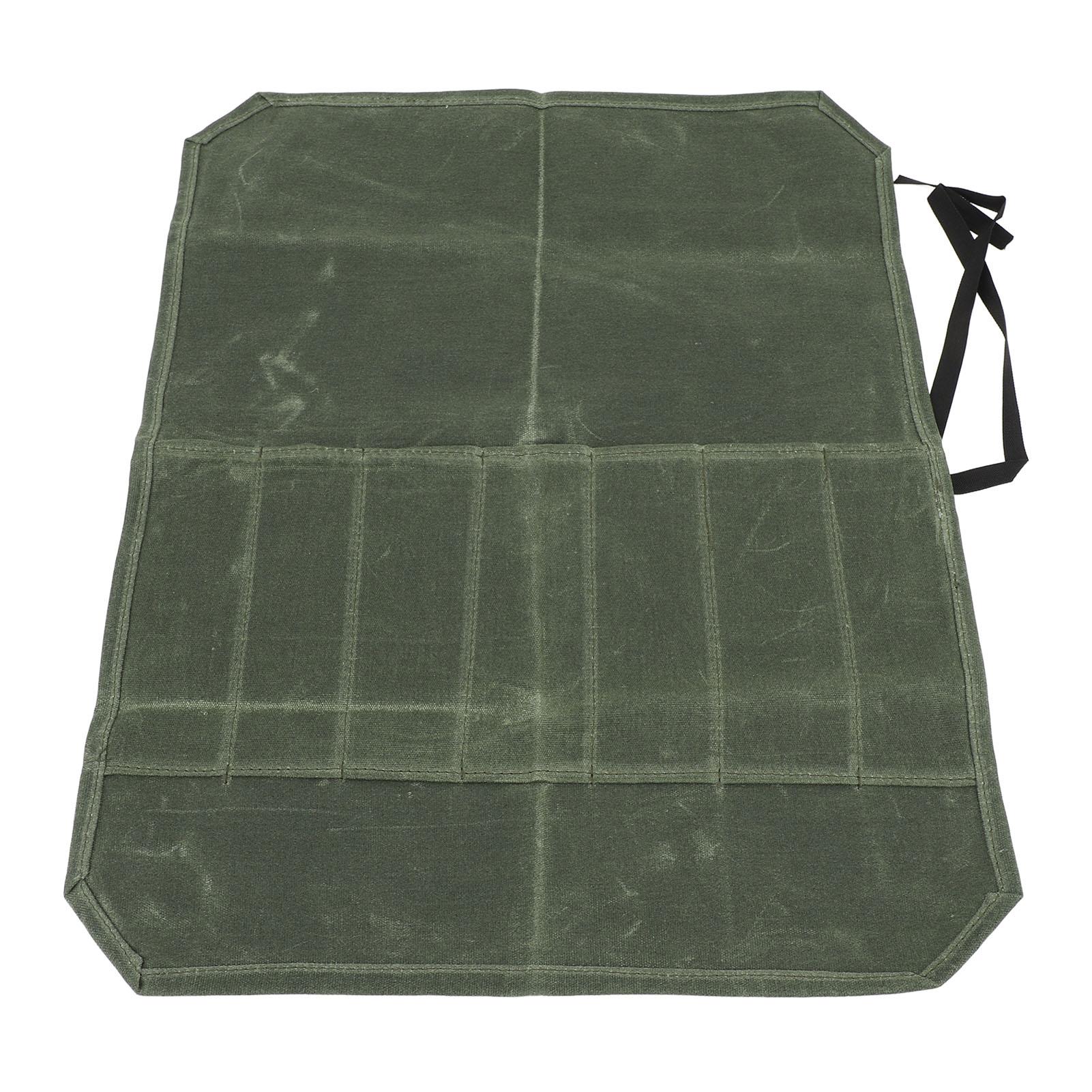 

Сумка-скрутка для инструментов шеф-повара, холщовая, водоотталкивающая, портативная, чехол-органайзер для вилок и инструментов шеф-повара, для кухонной утвари