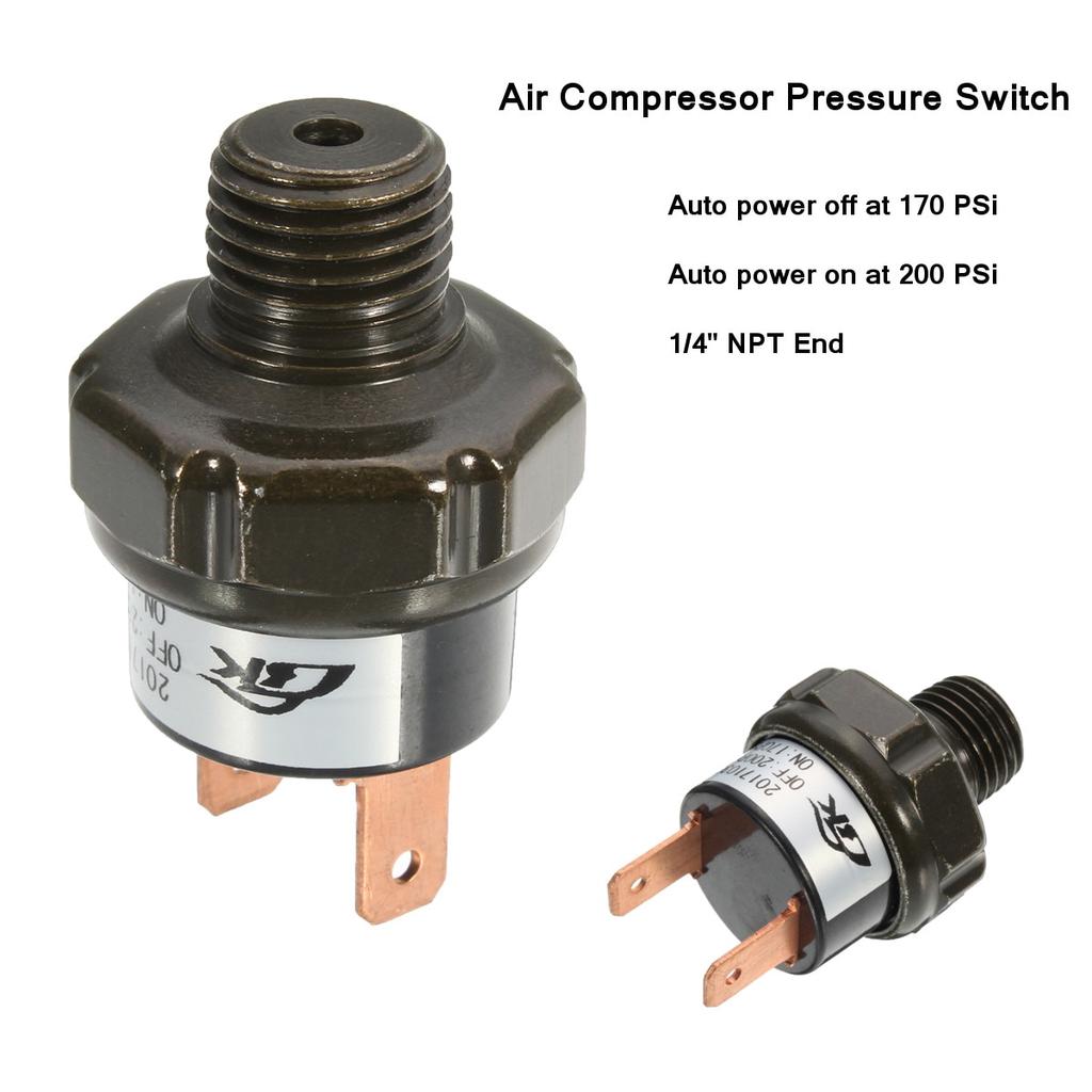 200 Psi Off Air Ride Suspension Air Compressor Tank Pressure Switch 170 Psi On
