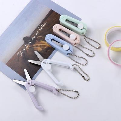 Office Supplies Folding Design Folding Scissors Adjustable Stainless Steel Scissors Scissors