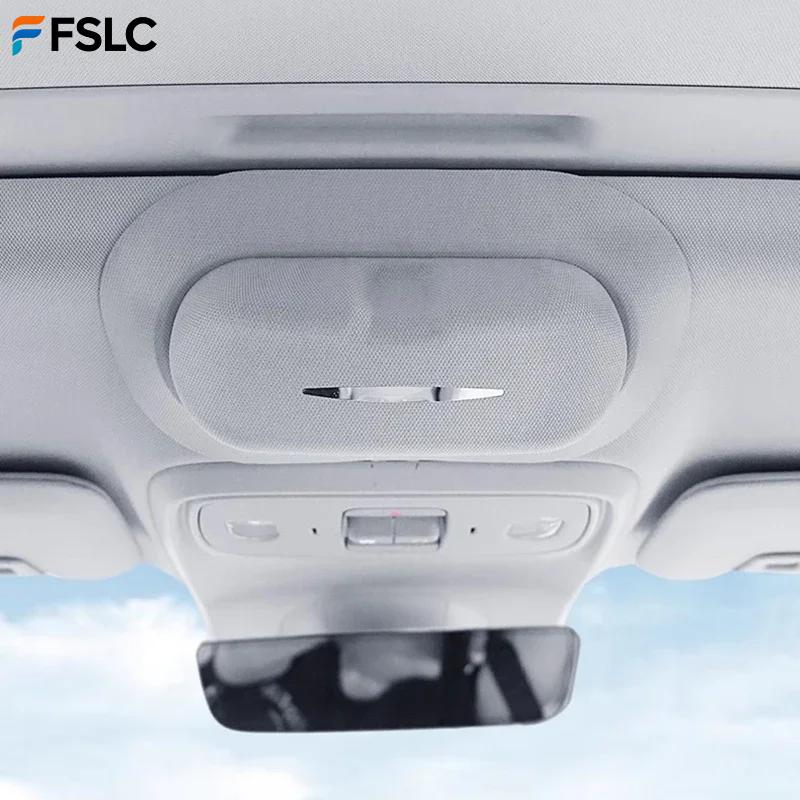 Car Upgrade For Leapmotor C10 2024-2025 Sunglasses Holder Car Sun Visor Glasses Clip Case Interior Accessories