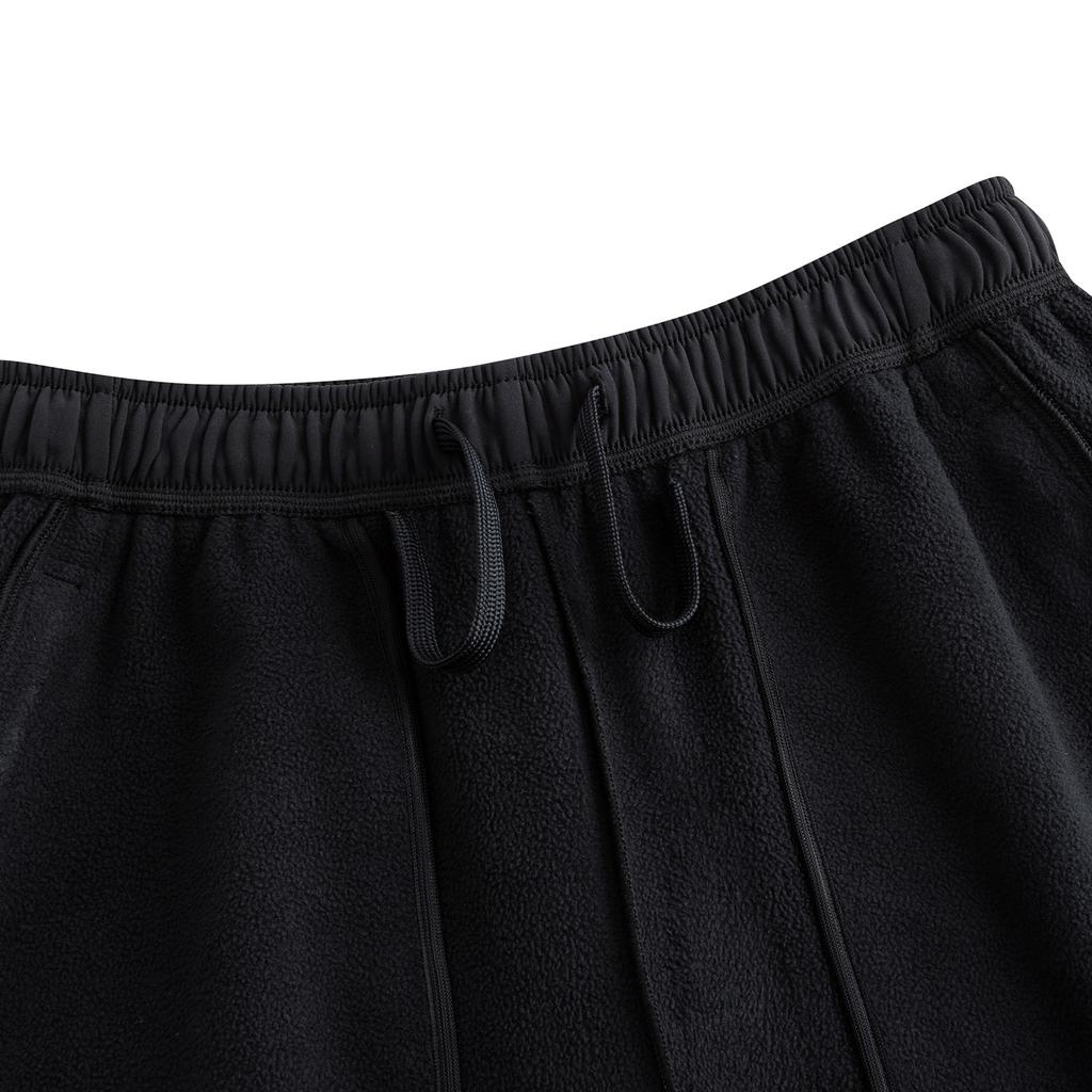 Anta Outdoor Hiking Urban Commuting Sports Simple Comfortable Water-Resistant Wrinkle-Resistant Straight-Leg Fleece Woven Casual Pants 962547502N-4