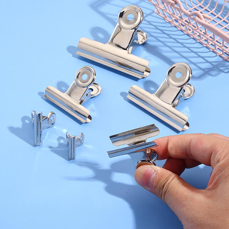10pcs Heavy-Duty Stainless Steel Food Bag Sealing Clips - Air-Tight, Reusable Multipurpose Clips For Kitchen, Office, School