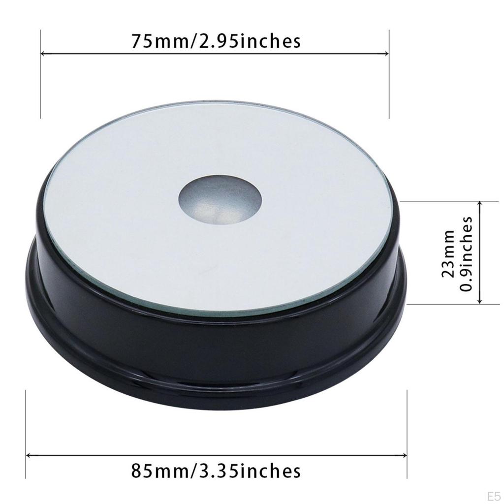 Base de Exibição Iluminada, Decoração Artística, Profissional, Fácil de Usar, Prático, Multicolorido,
