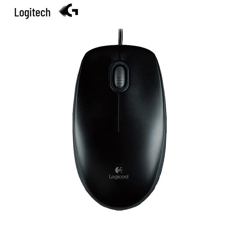 Logitech M100r Wired Optical Mouse