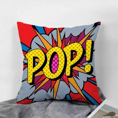 Poszewki na poduszki Pop Art na poduszki 45x45 Dekoracyjna poszewka na poduszkę na sofę 60x60 Poszewka 40x40 Poszewki na poduszki dla pary 50x50