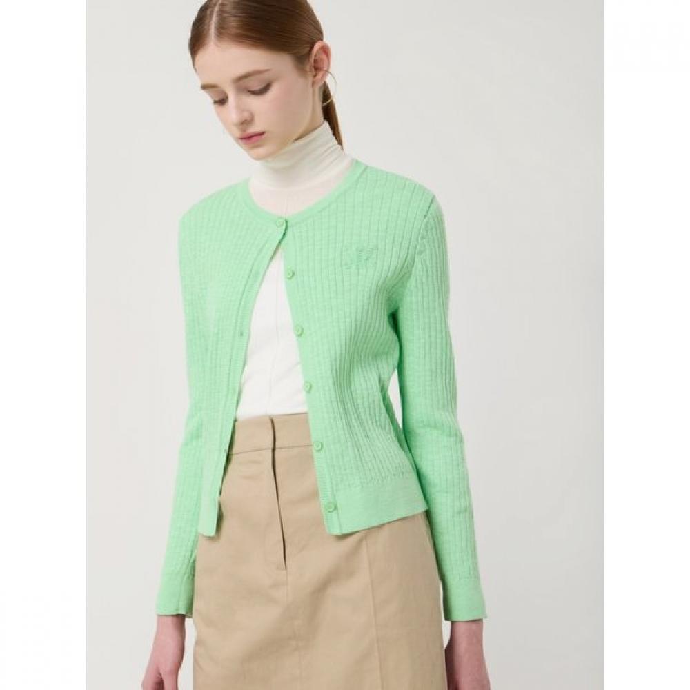 

Cc Collect Logo Jacquard Cable Cardigan C252ksl035