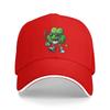 Tennis Player St Patricks Day Shamrock Clover Irish Prid Casual Baseball Cap Spring Trucker Hat Breathable Outdoor Hip Hop Hats