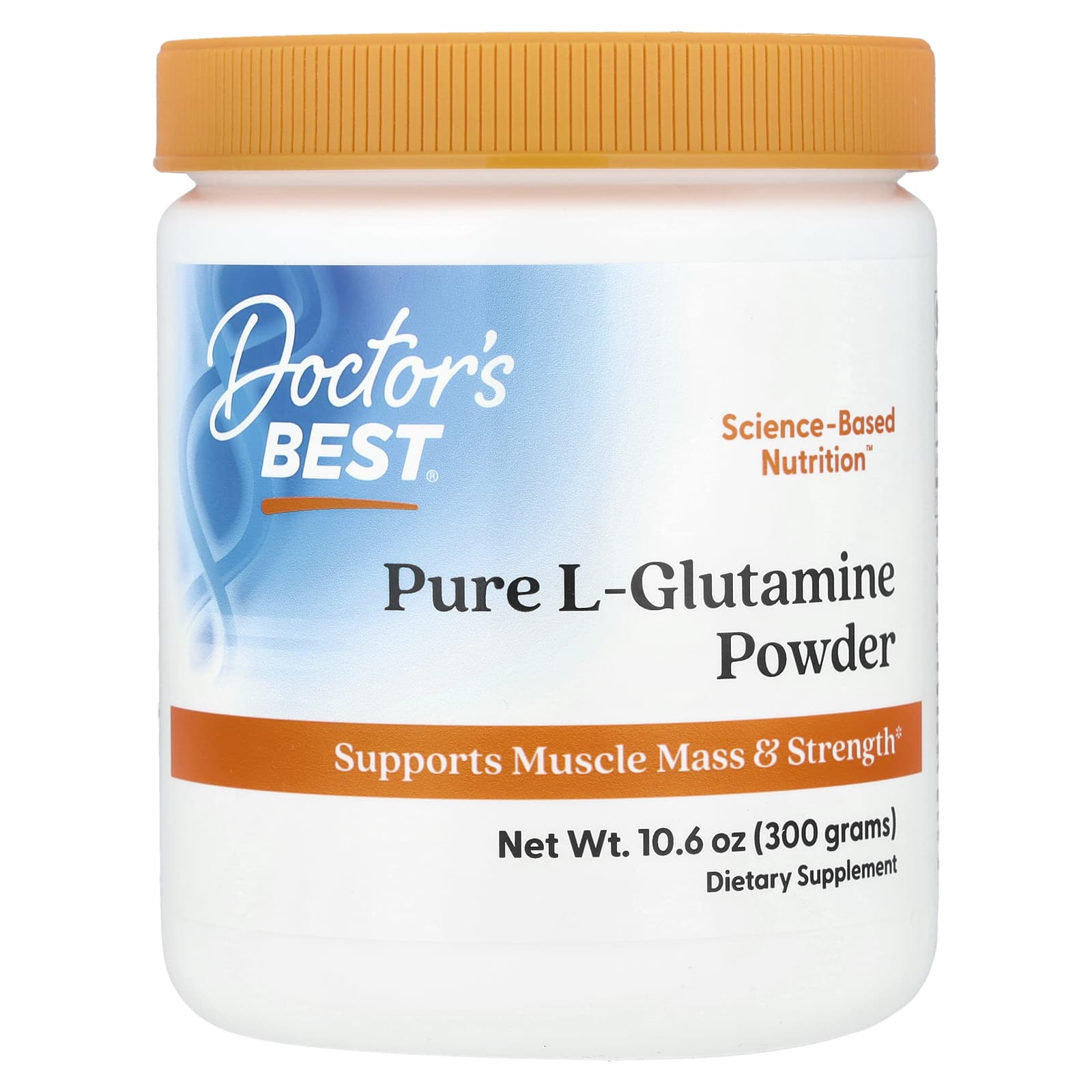 

Doctor s Best, Pure L. Glutamine Powder, 10.6 oz (300 g)