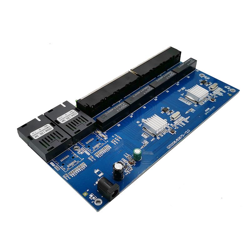 2SC8LAN 2FO8E Reverse Gigabit PoE Switch with 2 Optical & 8 Electrical Ports