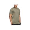 Adidas Essentials Big Logo T-Shirt Men Tops Trace-Green GD5461