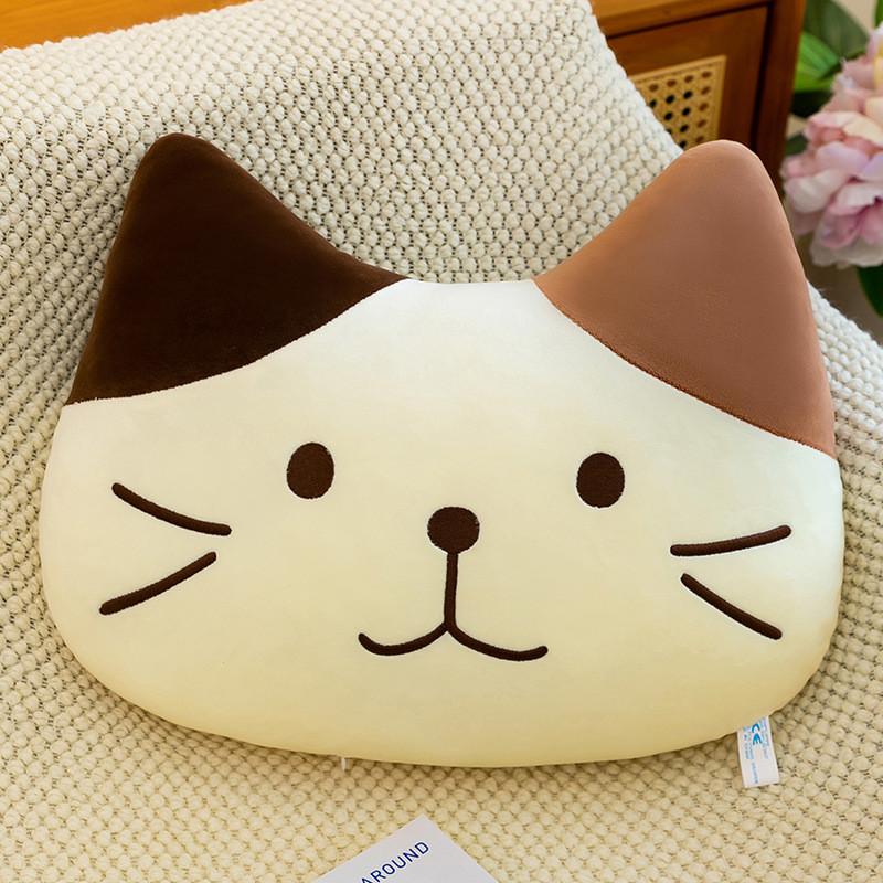 Almohada de Peluche de Gato con Diseño de Dibujos Animados Para un Sueño Acogedor y Para Regalar
