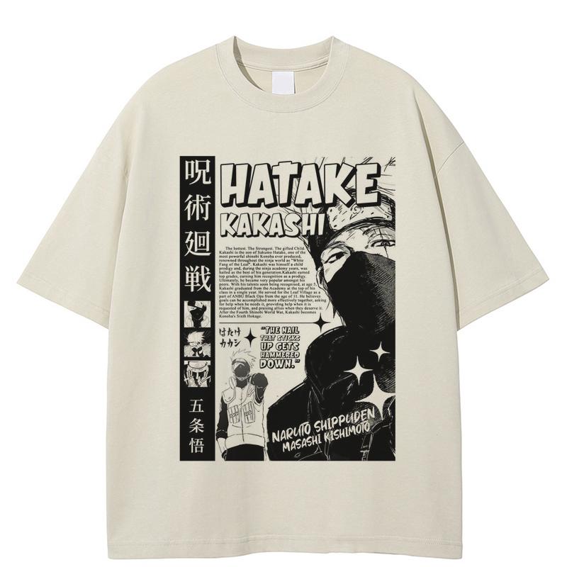 2026 КВАРТАЛ 24 Японская Аниме Графическая Футболка Streetwear S