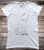 Sad Cat ASCII Art Meme Funny Cat Lady T-Shirt