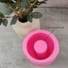 Silicone Flowerpot Mold Succulent Plants Cement Vase Resin Epoxy Mold Large Vase Gypsum Concrete Mold Handmade Craft