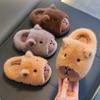Niedliche Capybara Kinder Hausschuhe Warm halten Hausschuhe Mode Bodenschuhe Indoor