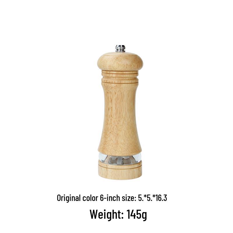 Manual Ceramic Core Pepper and Salt Grinder - Seasoning Bottle for Western Kitchens