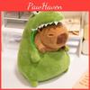 Turn Cartoon Crocodile Capybara Plush Toy Cute Girl Child Detachable Gift Doll