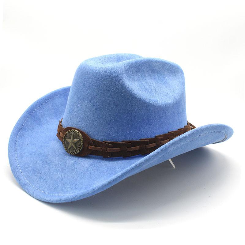 Knot Pattern Wool Felt Hat With Wide Brim For Men And Vintage Style